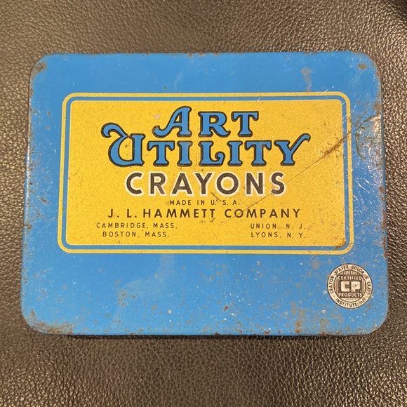 J.L. Hammett Company Other - Vintage Art Utility Crayon Tin.